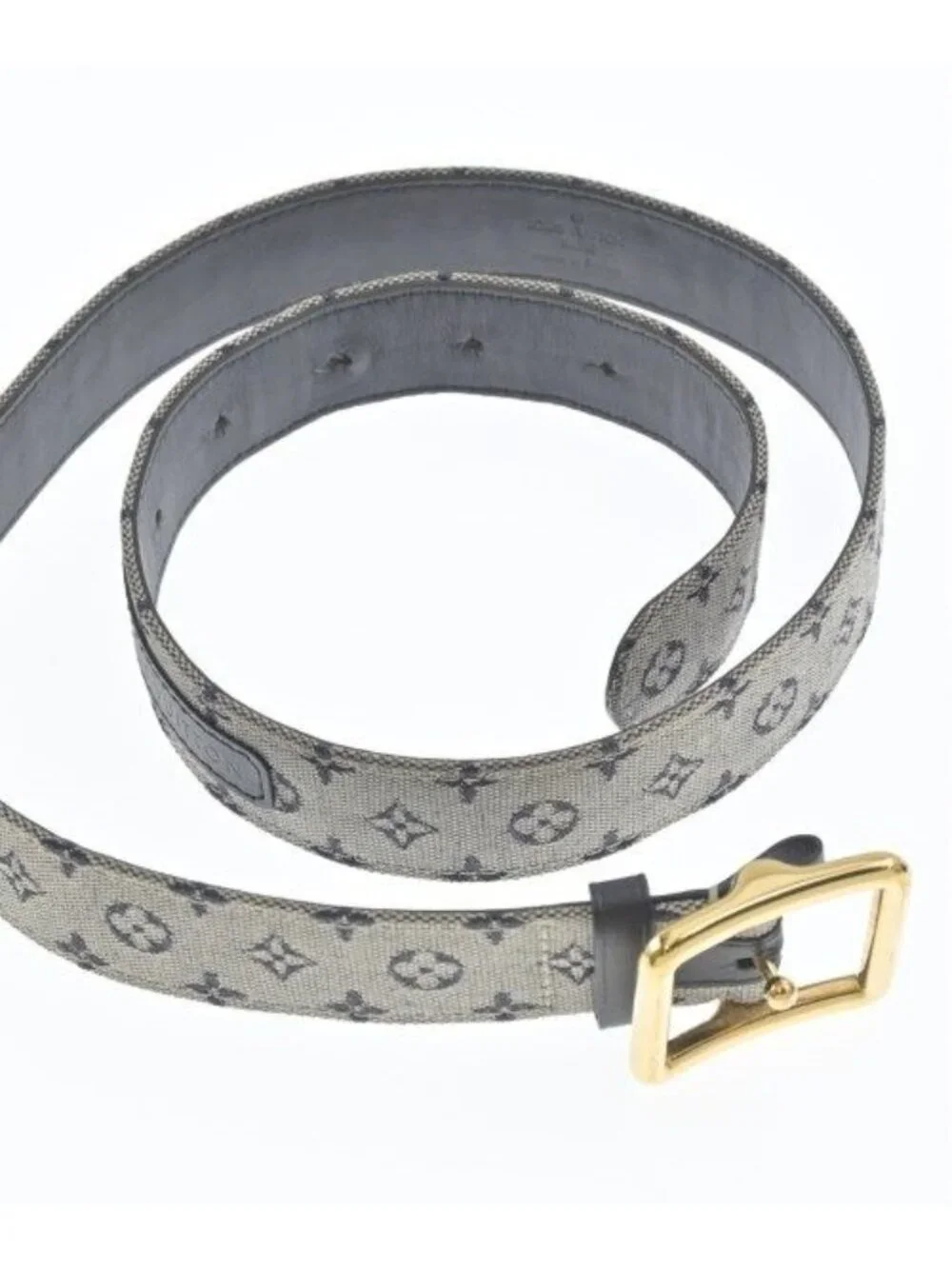 Louis Vuitton Belt Gray